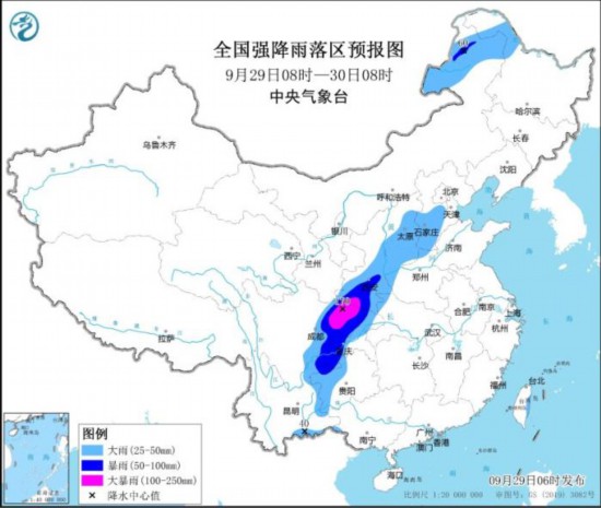 我国大部地区将有大风降温天气四川陕西等地有强降雨
