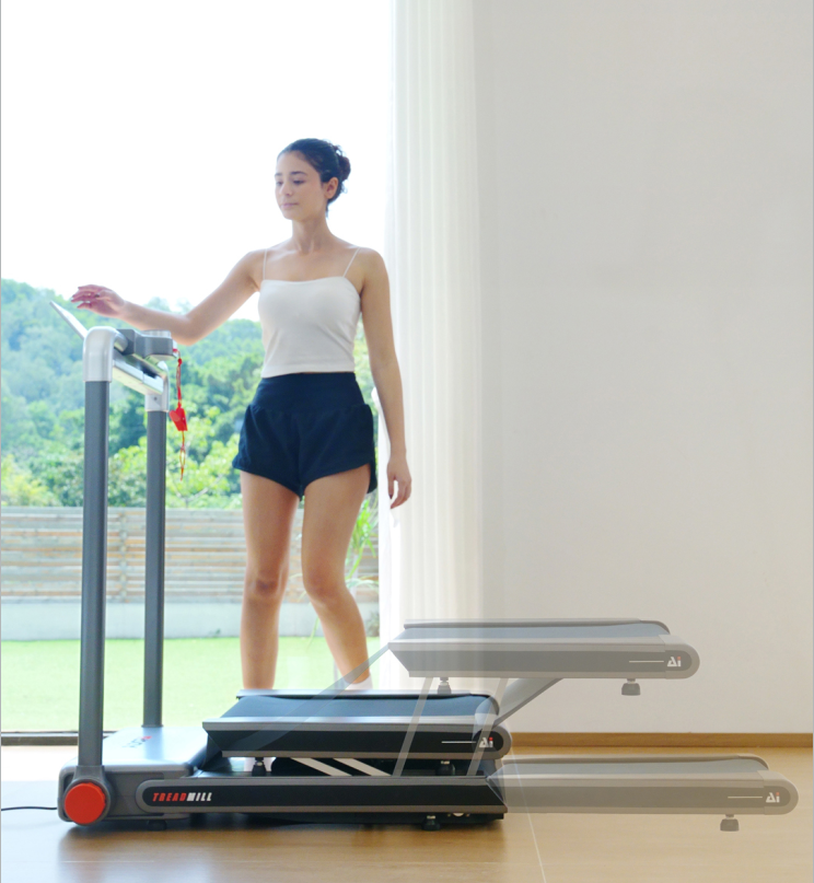 家用跑步机选对了才不闲置！ 爱动派双跑板自动折叠跑步机，让运动从 “凑活” 变 “悦用”(图3)